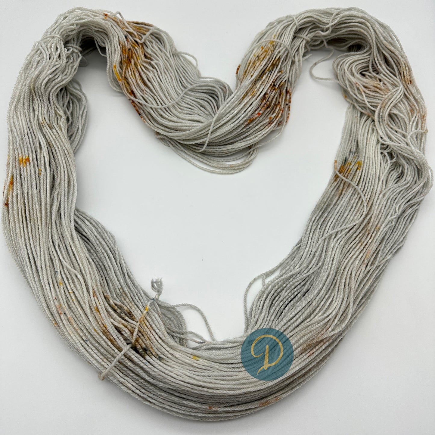 Handgefärbte Sockenwolle, 4-fach Wolle, 100 g, Nr. 30A
