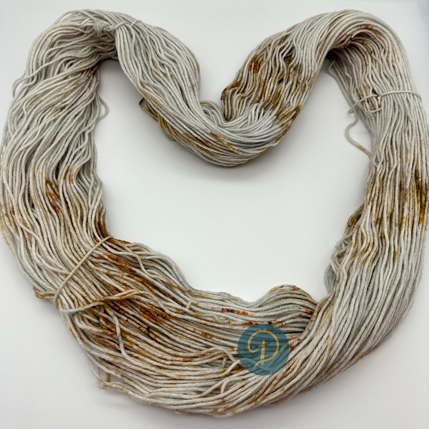 Handgefärbte Wolle, Sockenwolle 6-fach, 150 g, Nr. 30B