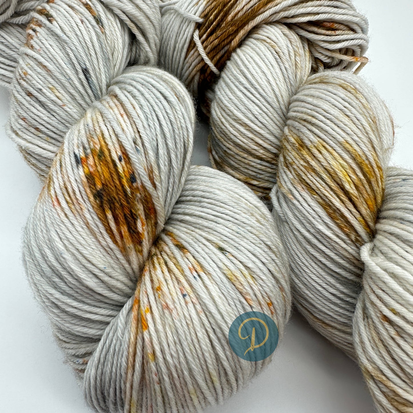 Handgefärbte Wolle, Sockenwolle 6-fach, 150 g, Nr. 30B
