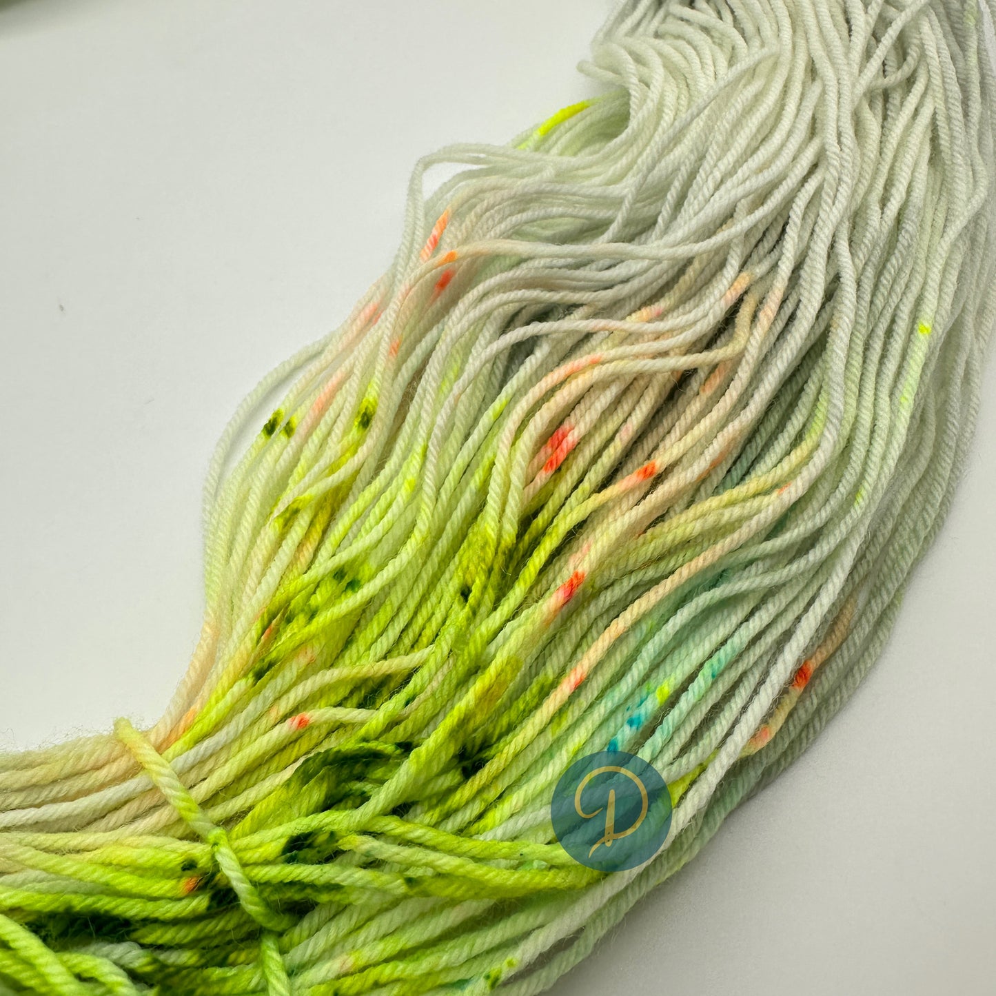 Handgefärbte Sockenwolle, 4-fach Wolle, 100 g, Nr. 119