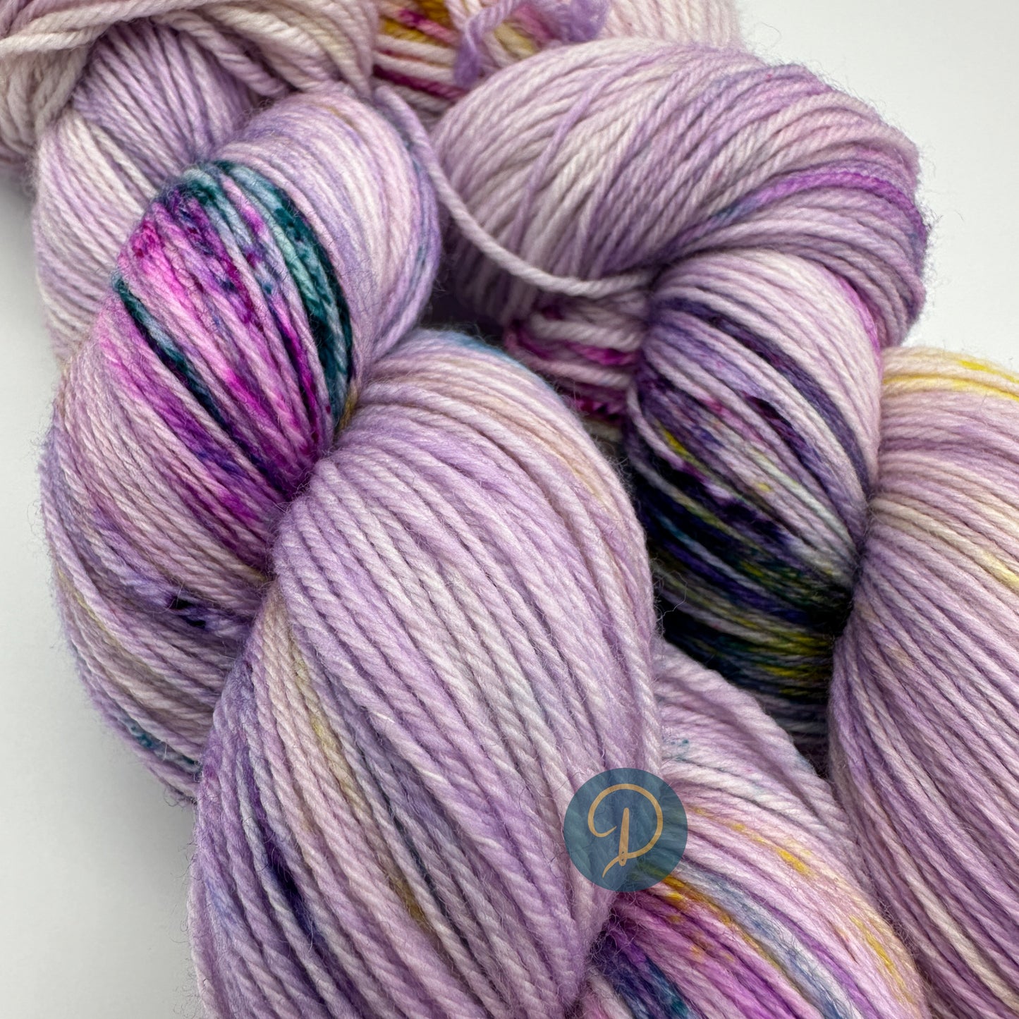 Handgefärbte Sockenwolle, 4-fach Wolle, 100 g, Nr. 29