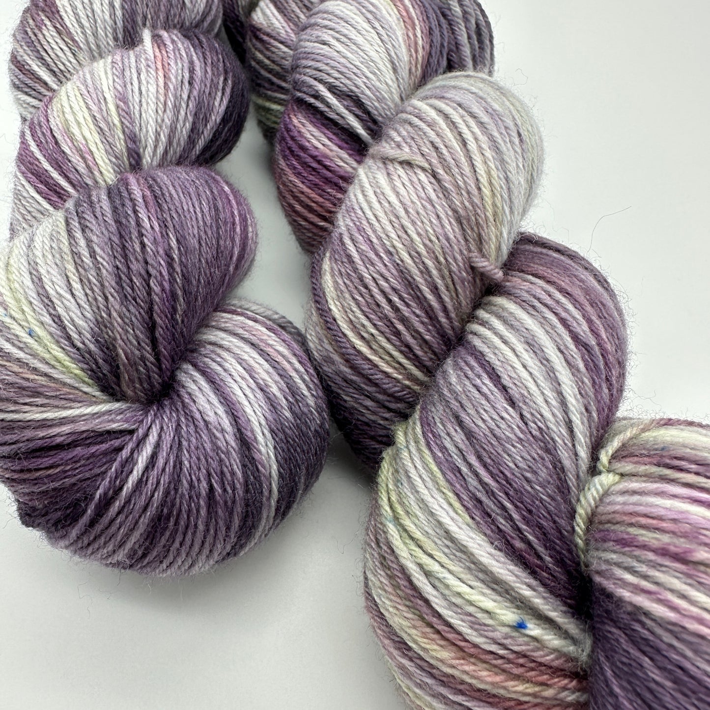 Handgefärbte Sockenwolle, 4-fach Wolle, 100 g, Nr. 91