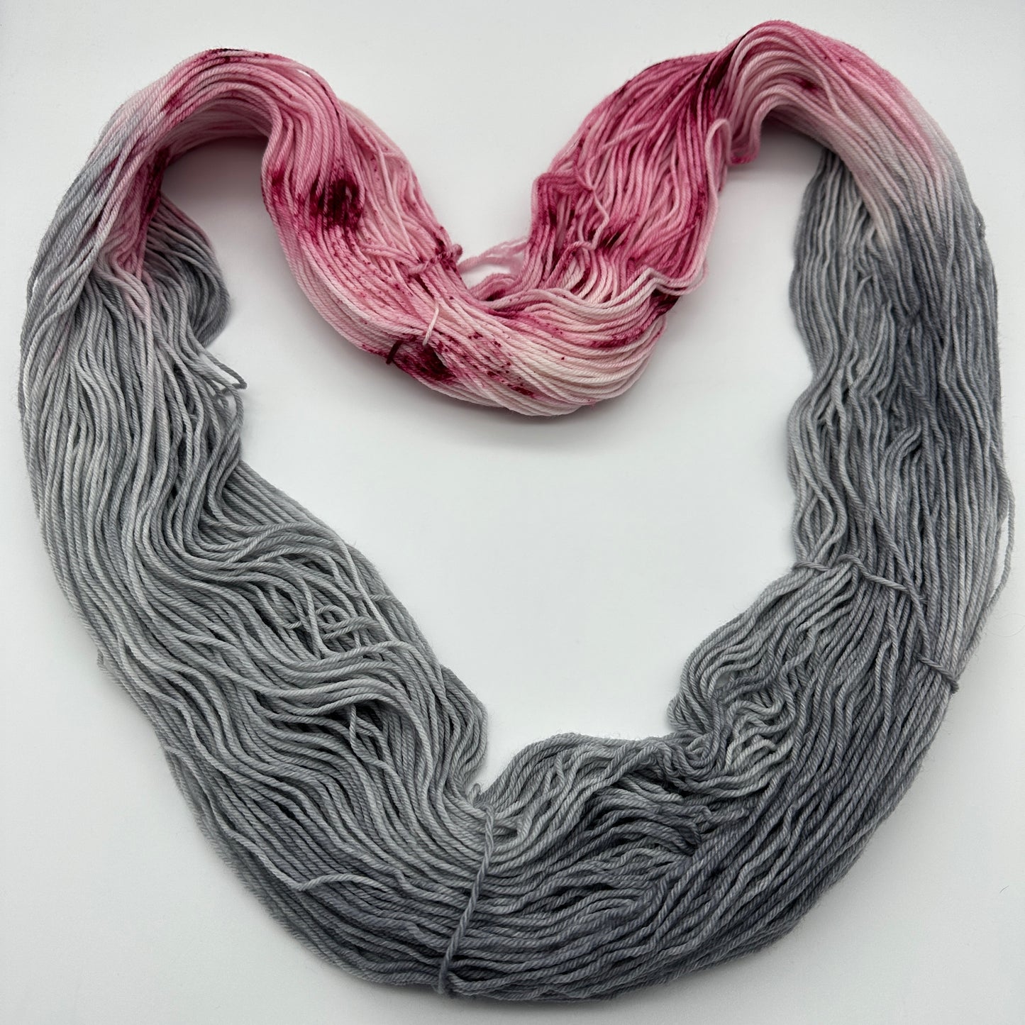 Handgefärbte Sockenwolle, 4-fach Wolle, 100 g, Nr. 71