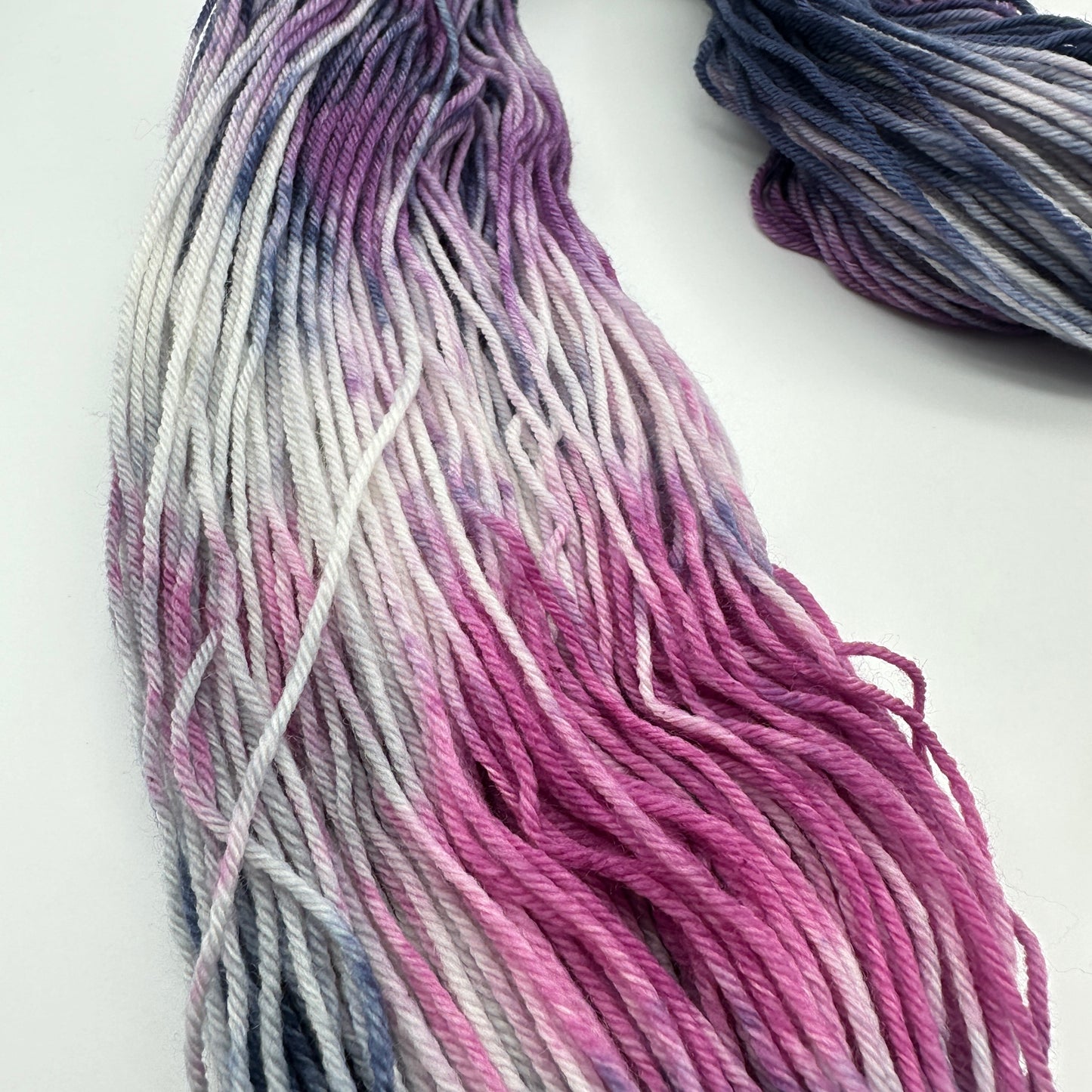 Handgefärbte Sockenwolle, 4-fach Wolle, 100 g, Nr. 92
