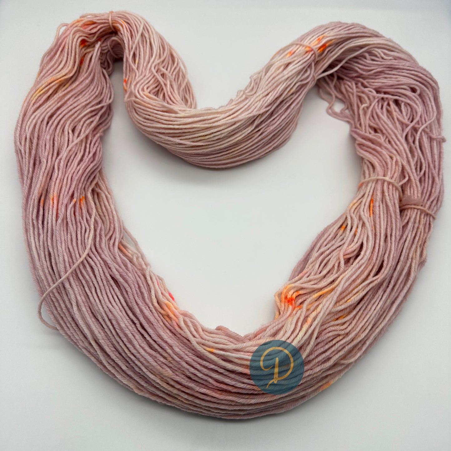 Handgefärbte Wolle, Sockenwolle 6-fach, 150 g, Nr. 656
