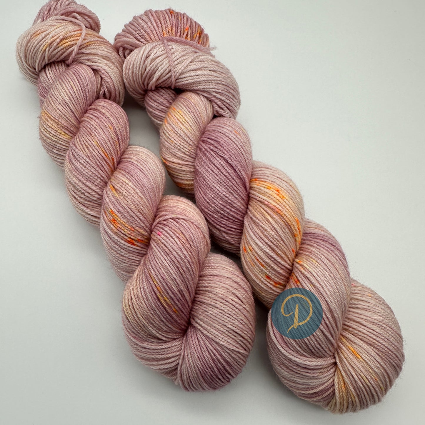 Handgefärbte Sockenwolle, 4-fach Wolle, 100 g, Nr. 106
