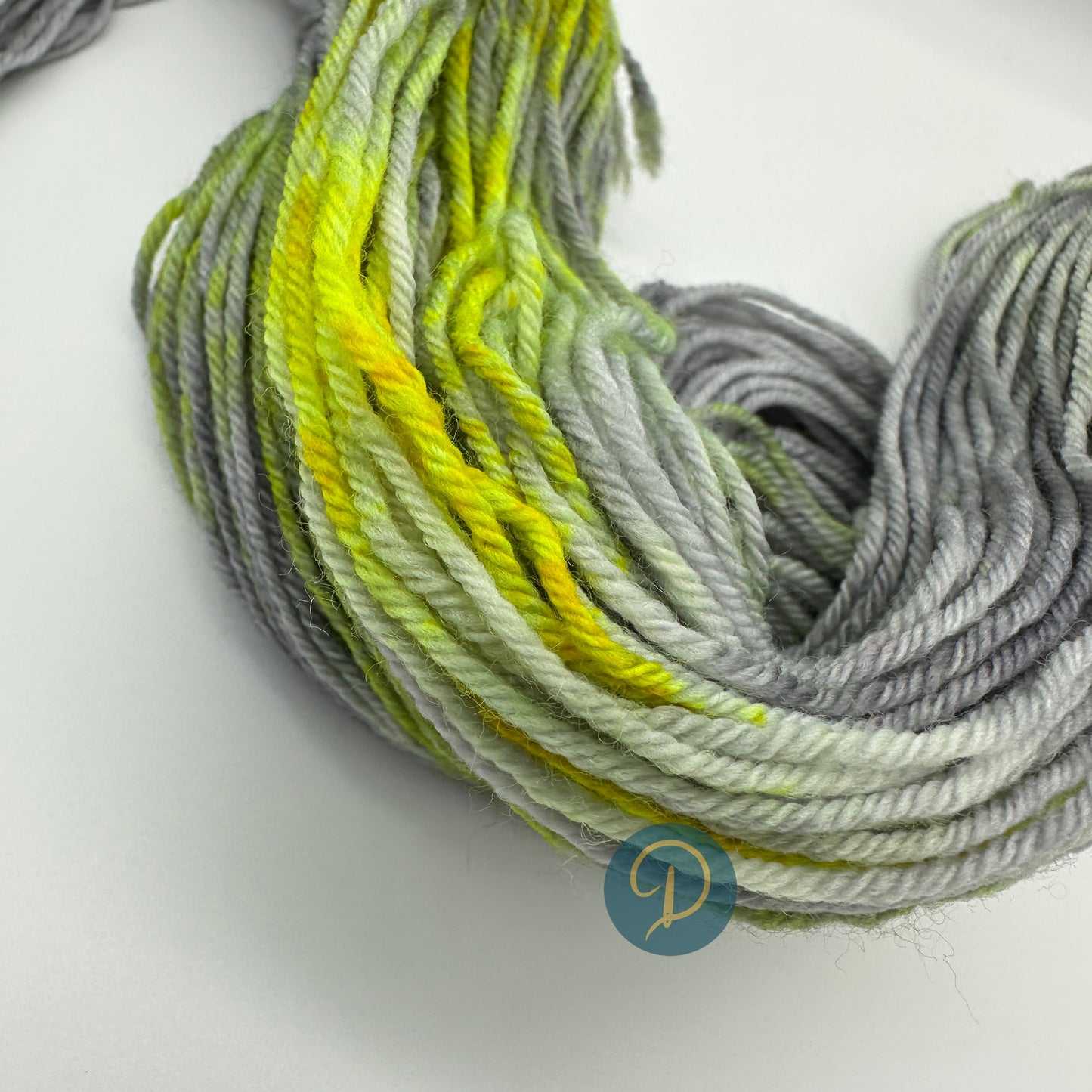 Handgefärbte Sockenwolle, 4-fach Wolle, 100 g, Nr. 74