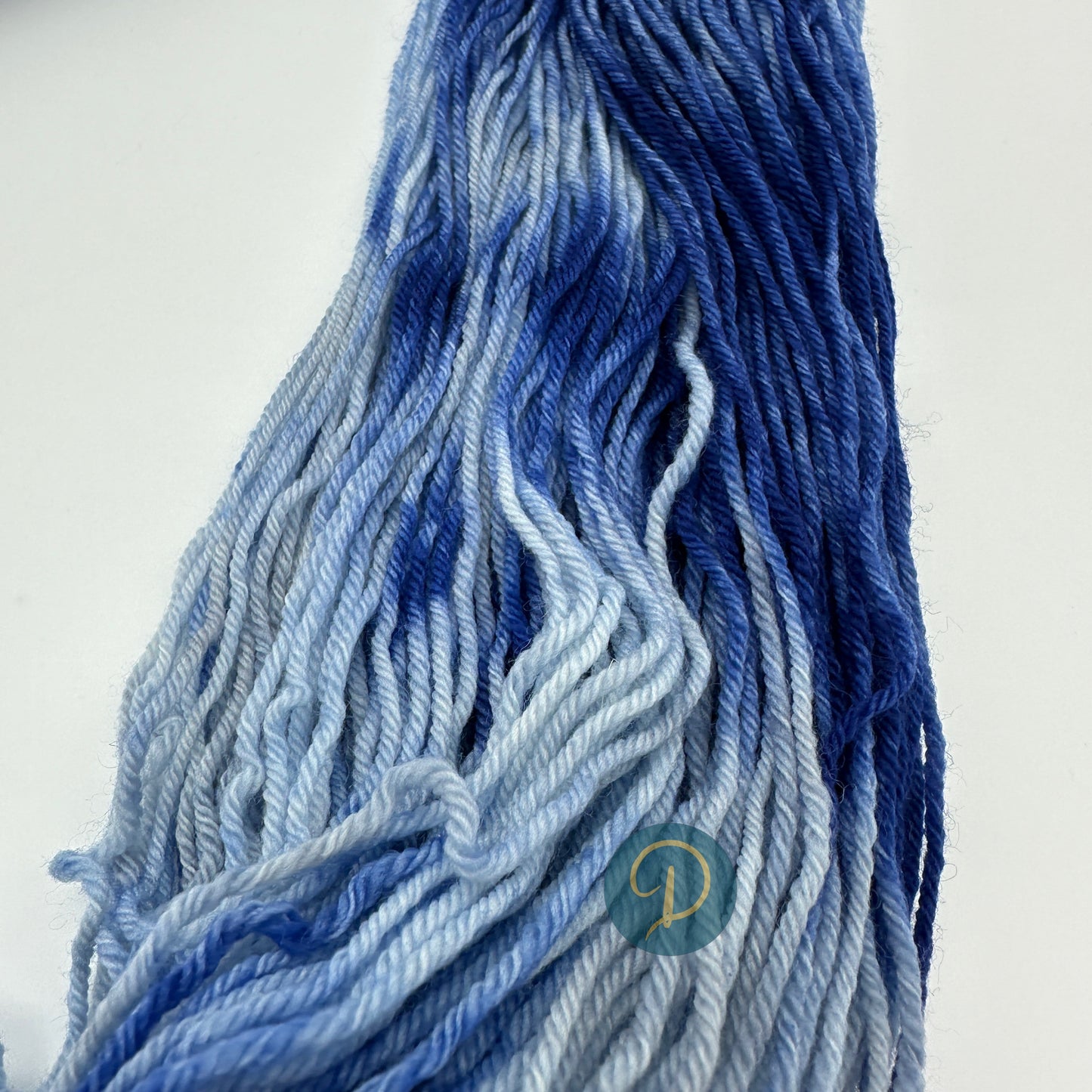 Handgefärbte Sockenwolle, 4-fach Wolle, 100 g, Nr. 48