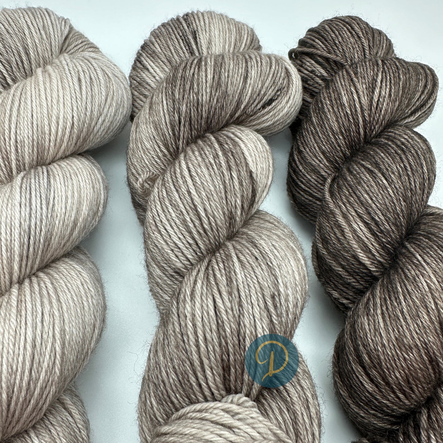 Fade Set "Hot Chocolate" 4-fach, 5 Stränge je 100g