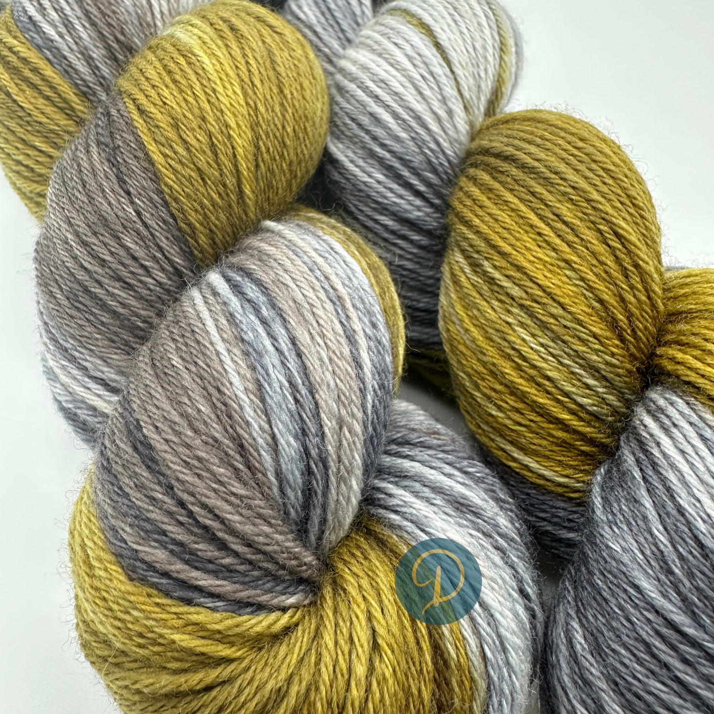 Handgefärbte Sockenwolle, 4-fach Wolle, 100 g, Nr. 88