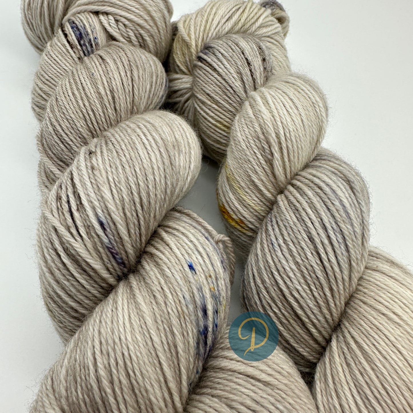 Handgefärbte Sockenwolle, 4-fach Wolle, 100 g, Nr. 103
