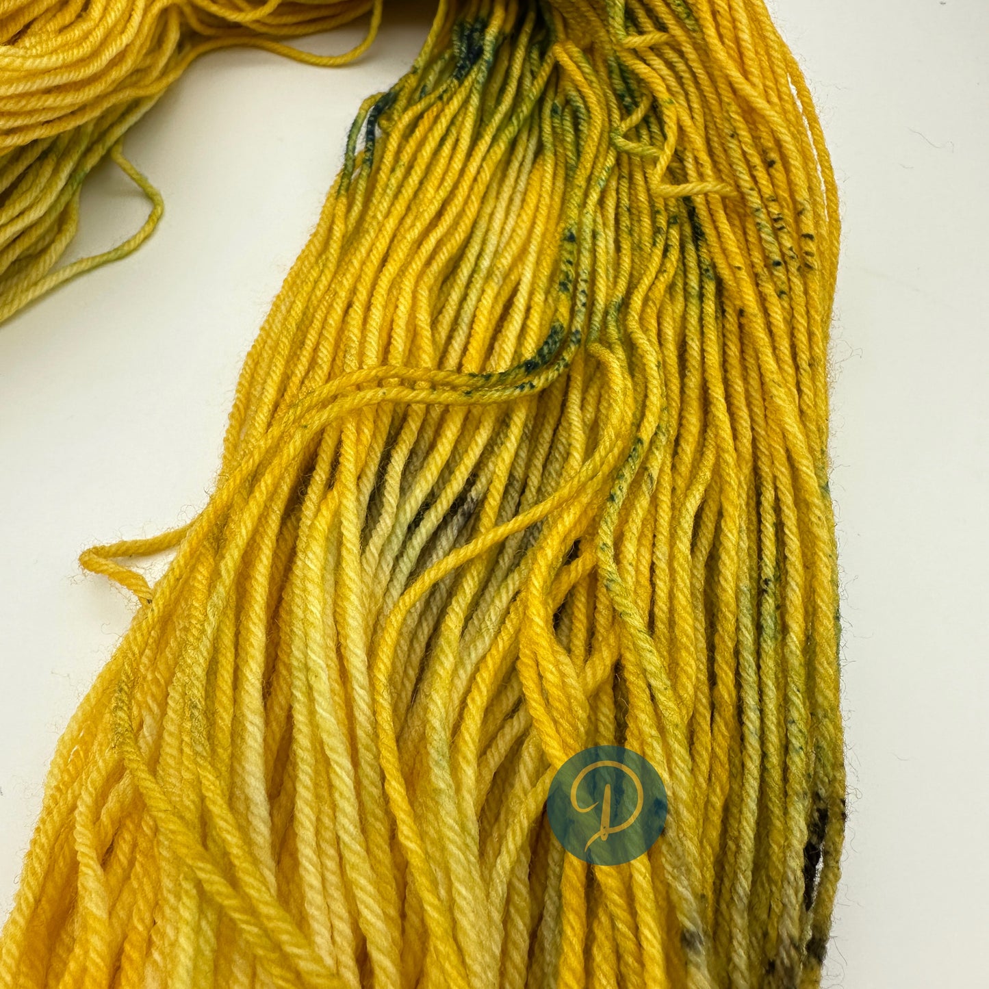 Handgefärbte Sockenwolle, 4-fach Wolle, 100 g, Nr. 104