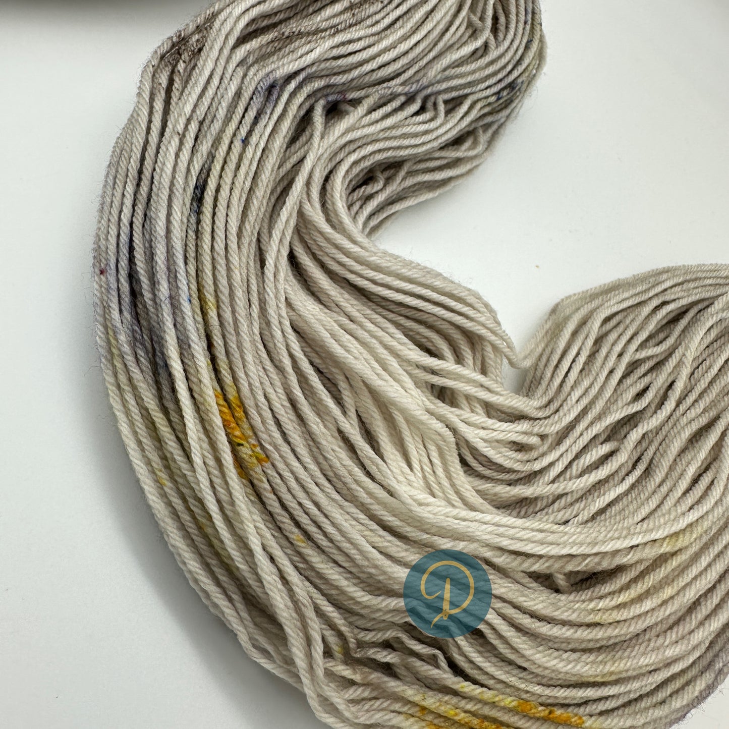 Handgefärbte Sockenwolle, 4-fach Wolle, 100 g, Nr. 103