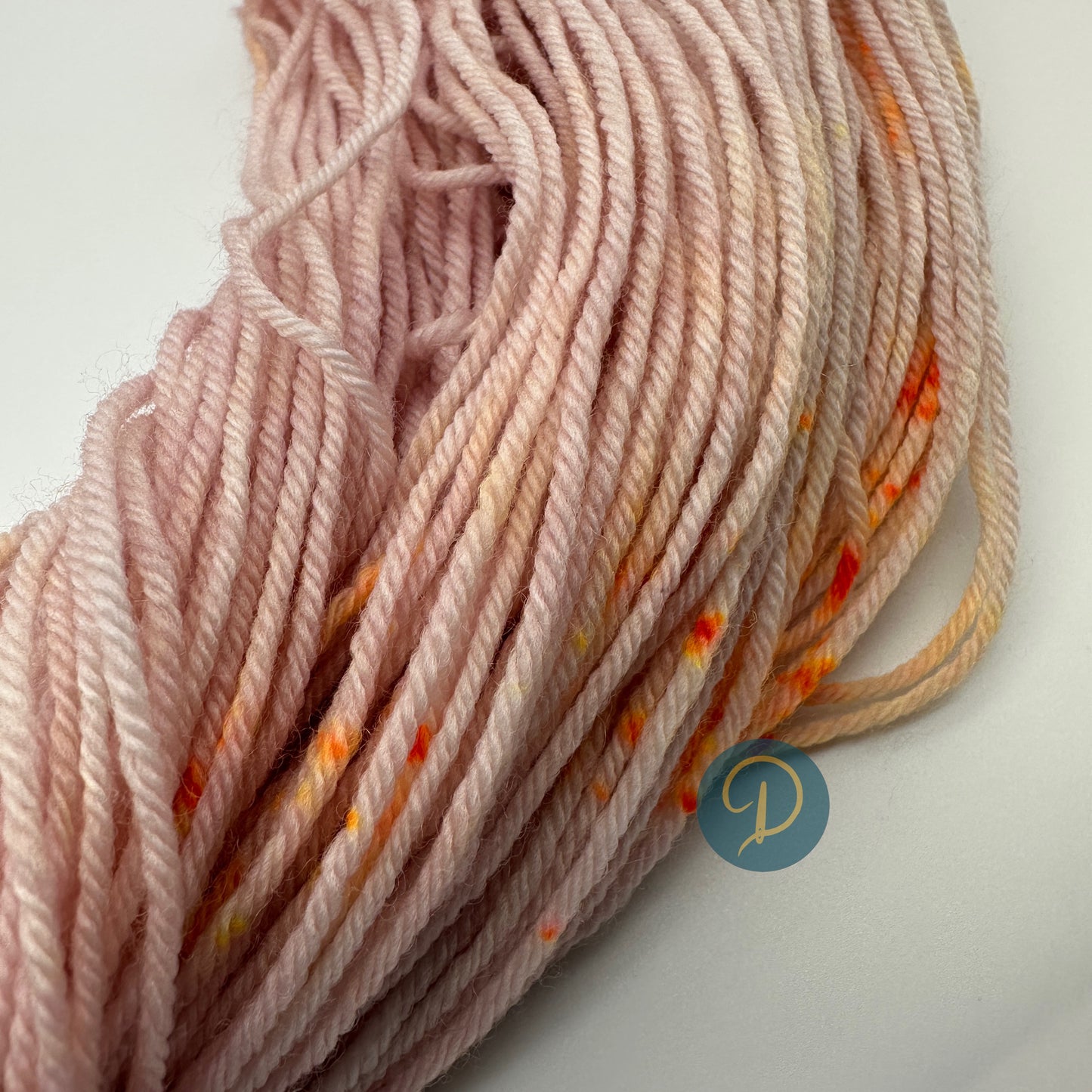 Handgefärbte Sockenwolle, 4-fach Wolle, 100 g, Nr. 106