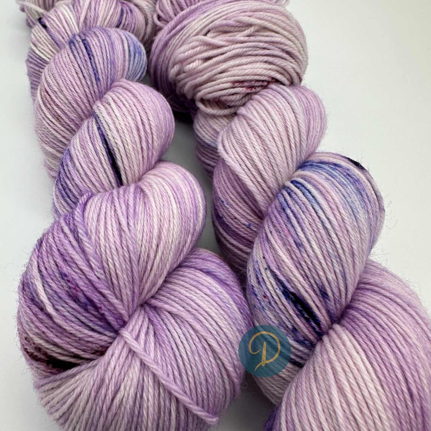 Handgefärbte Sockenwolle, 4-fach Wolle, 100 g, Nr. 102