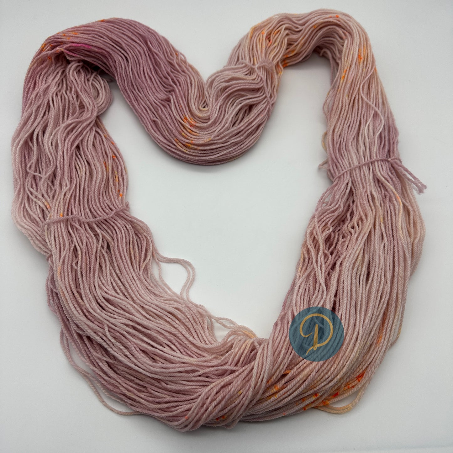 Handgefärbte Sockenwolle, 4-fach Wolle, 100 g, Nr. 106