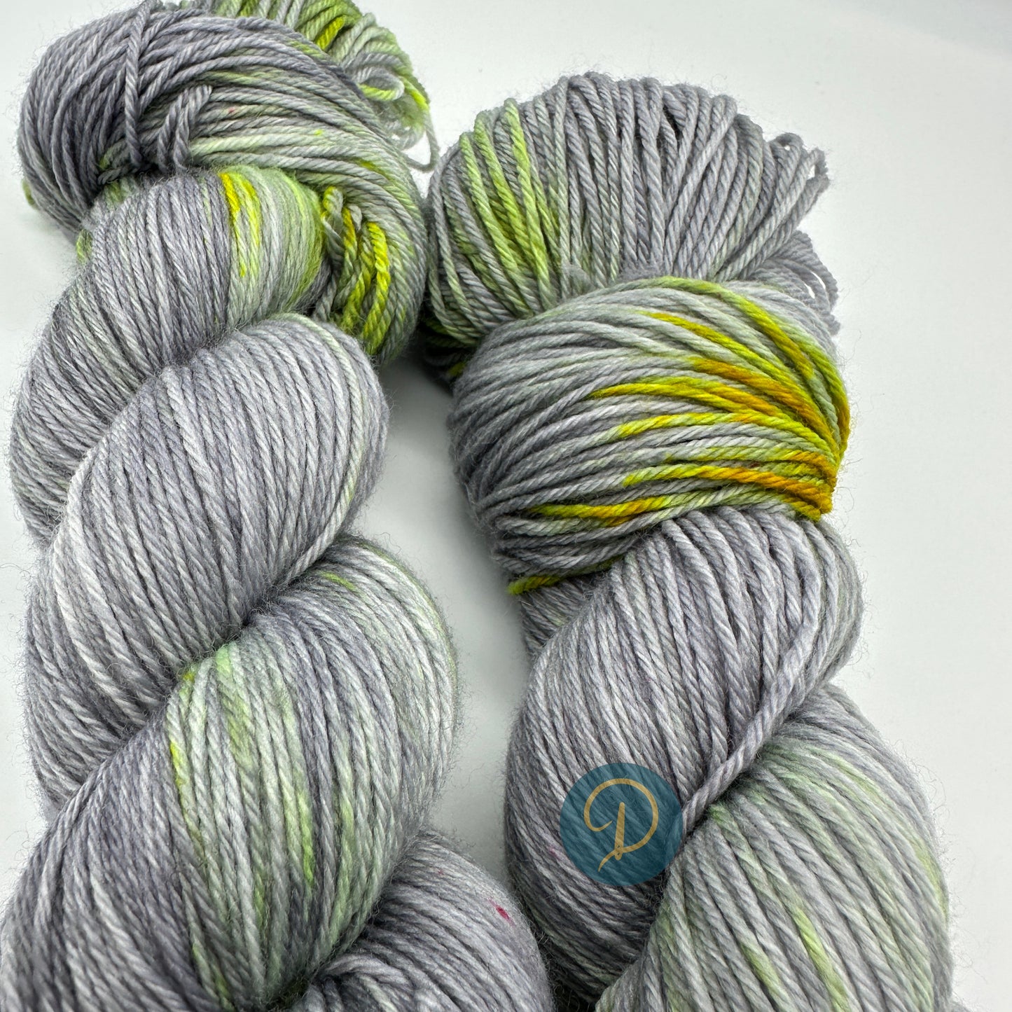 Handgefärbte Sockenwolle, 4-fach Wolle, 100 g, Nr. 74