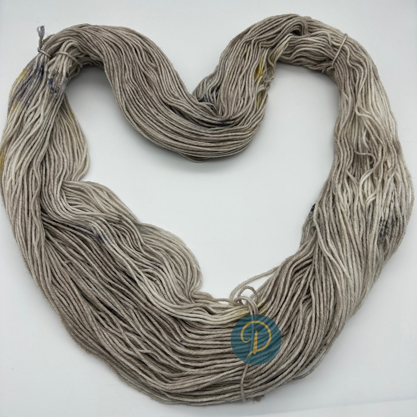 Handgefärbte Wolle, Sockenwolle 6-fach, 150 g, Nr. 654