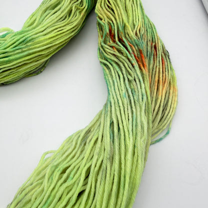 Handgefärbte Wolle, Sockenwolle 6-fach, 150 g, Nr. 679