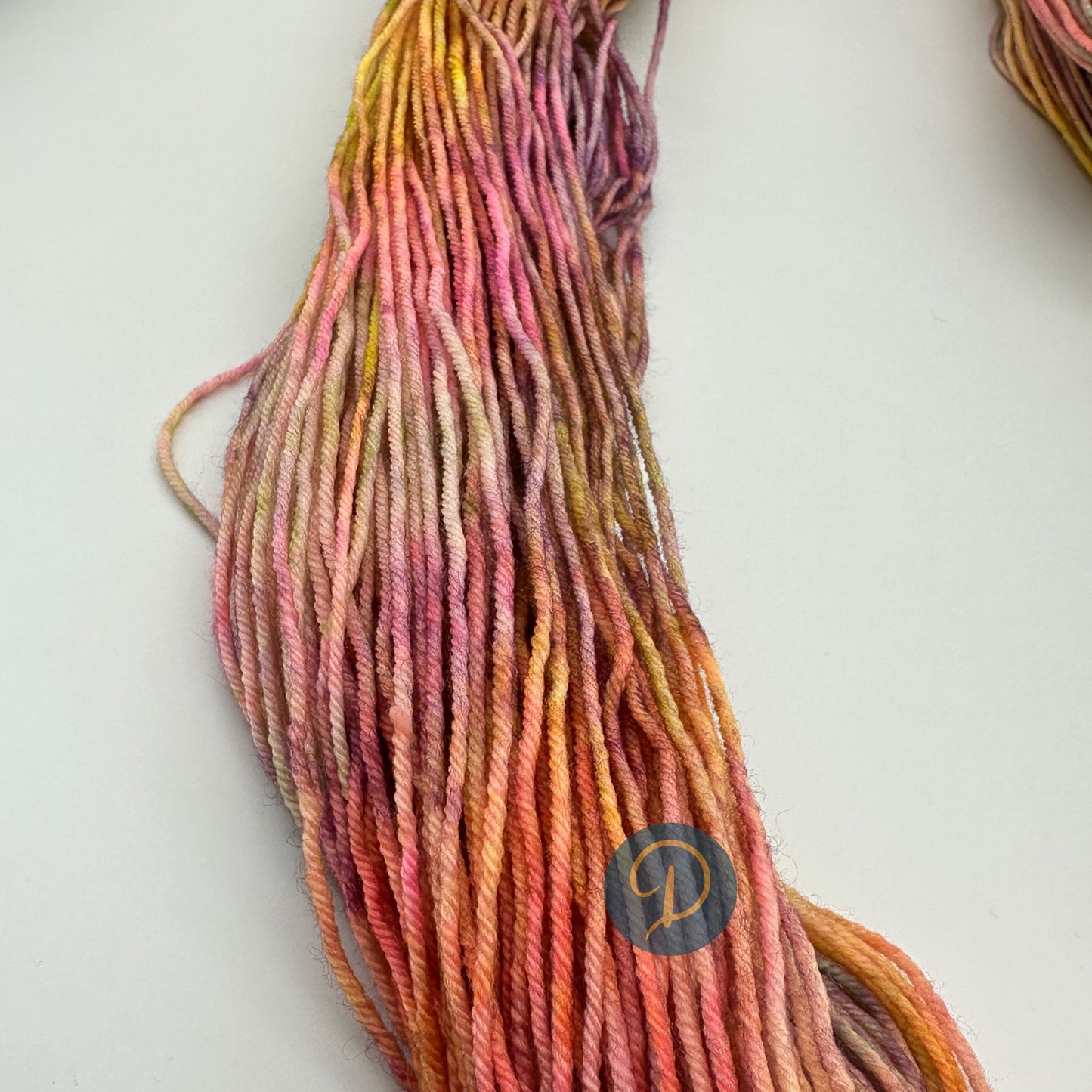 Handgefärbte Sockenwolle,  4-fach Wolle, 100 g, Nr. 116