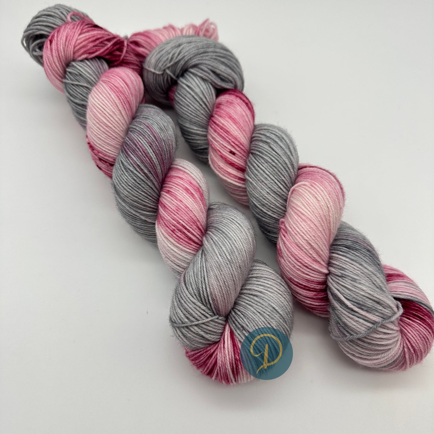 Handgefärbte Sockenwolle,  4-fach Wolle, 100 g, Nr. 29A