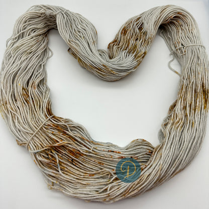 Handgefärbte Wolle, Sockenwolle 6-fach, 150 g, Nr. 30B