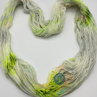 Handgefärbte Sockenwolle,  4-fach Wolle, 100 g, Nr. 119