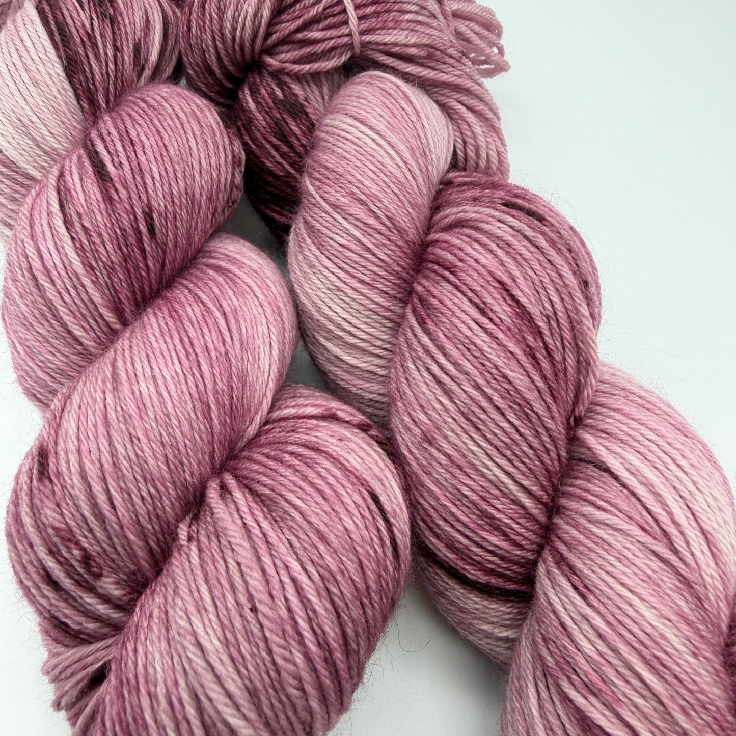 Handgefärbte Sockenwolle,  4-fach Wolle, 100 g, Nr. 124