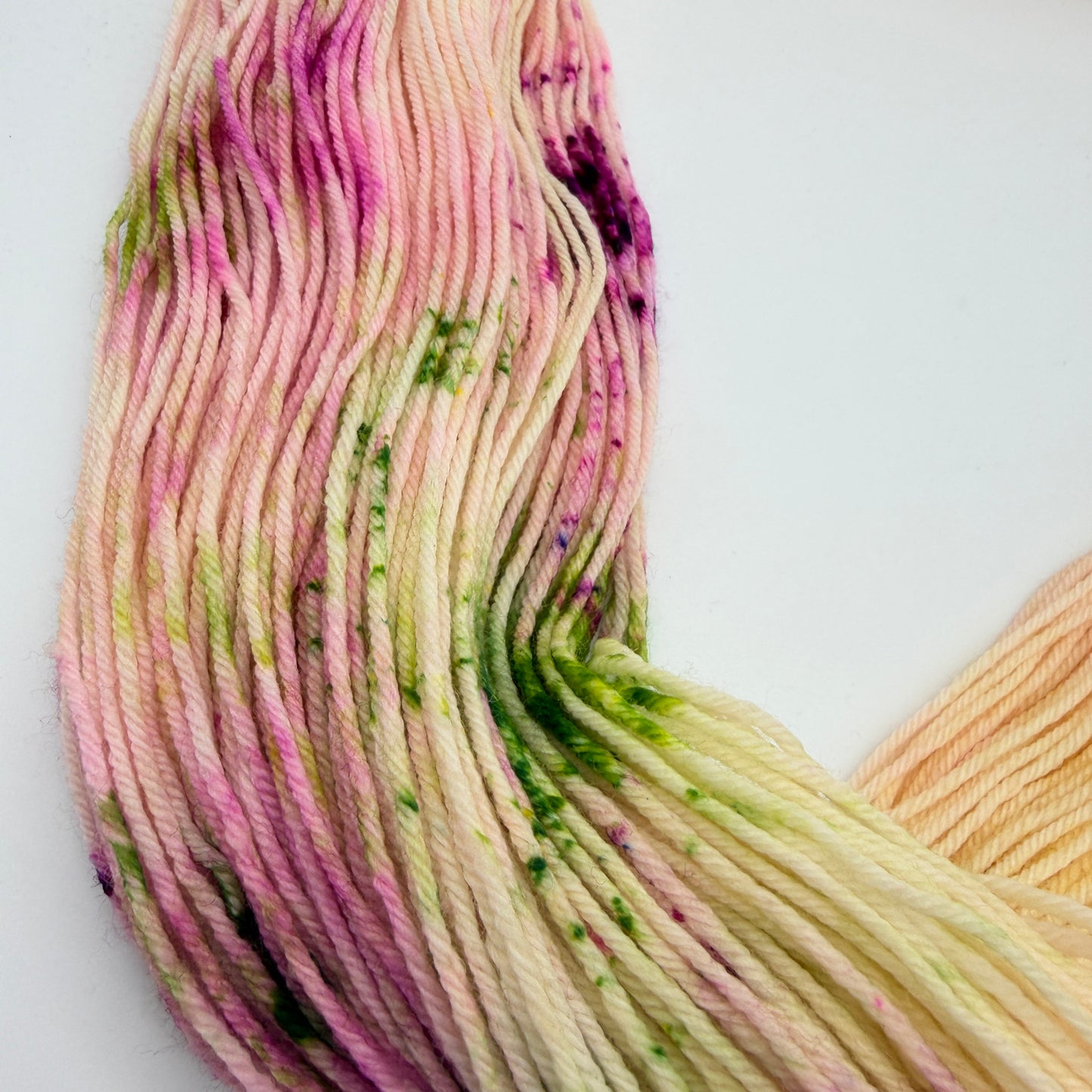 Handgefärbte Sockenwolle,  4-fach Wolle, 100 g, Nr. 30A