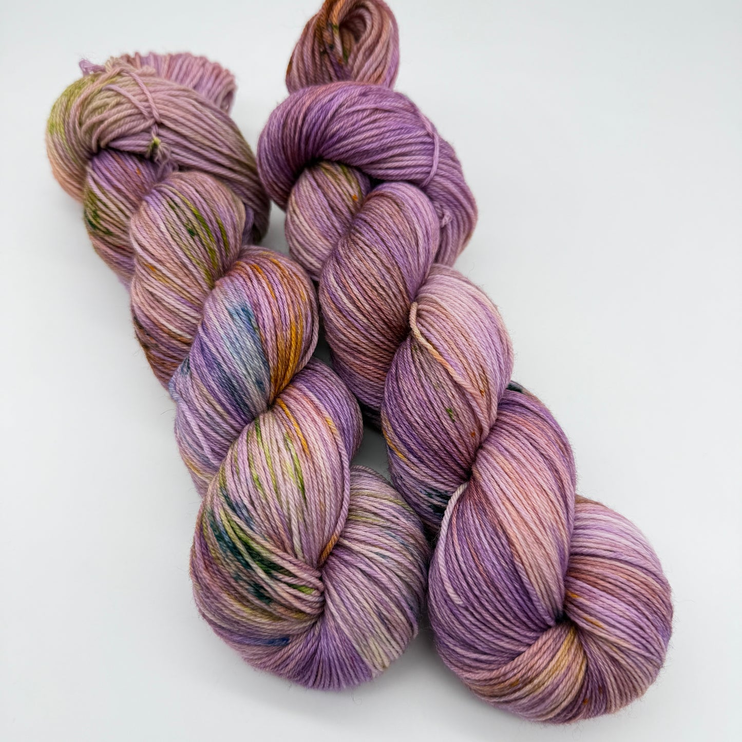 Handgefärbte Sockenwolle,  4-fach Wolle, 100 g, Nr. 139