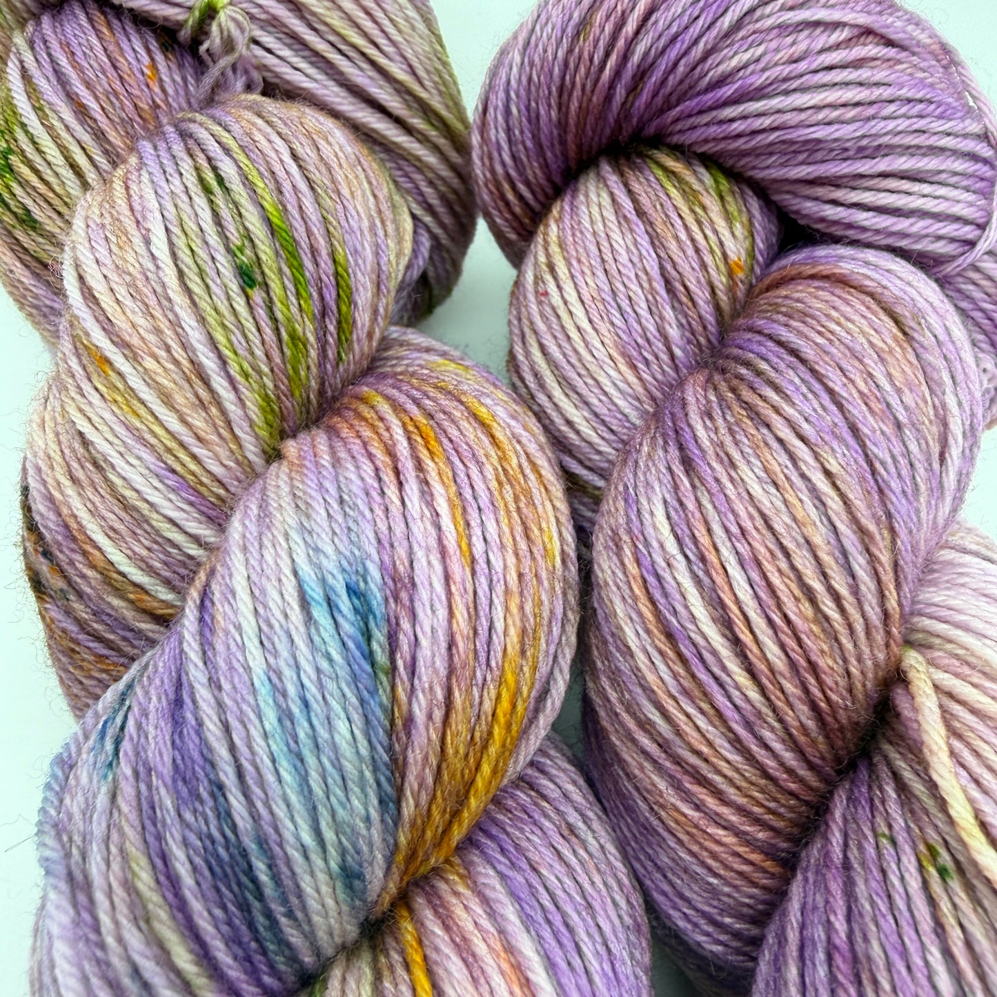 Handgefärbte Sockenwolle,  4-fach Wolle, 100 g, Nr. 139