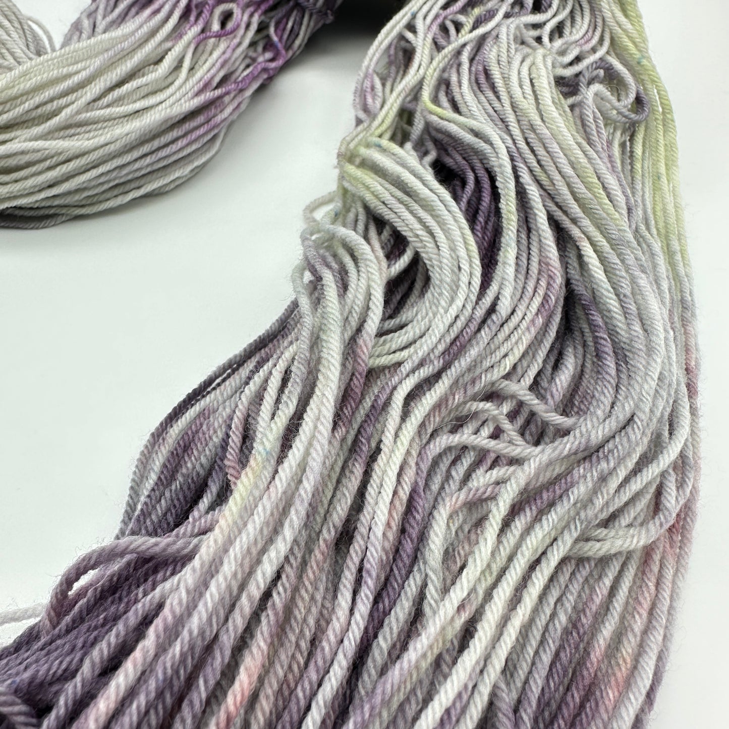 Handgefärbte Sockenwolle,  4-fach Wolle, 100 g, Nr. 91