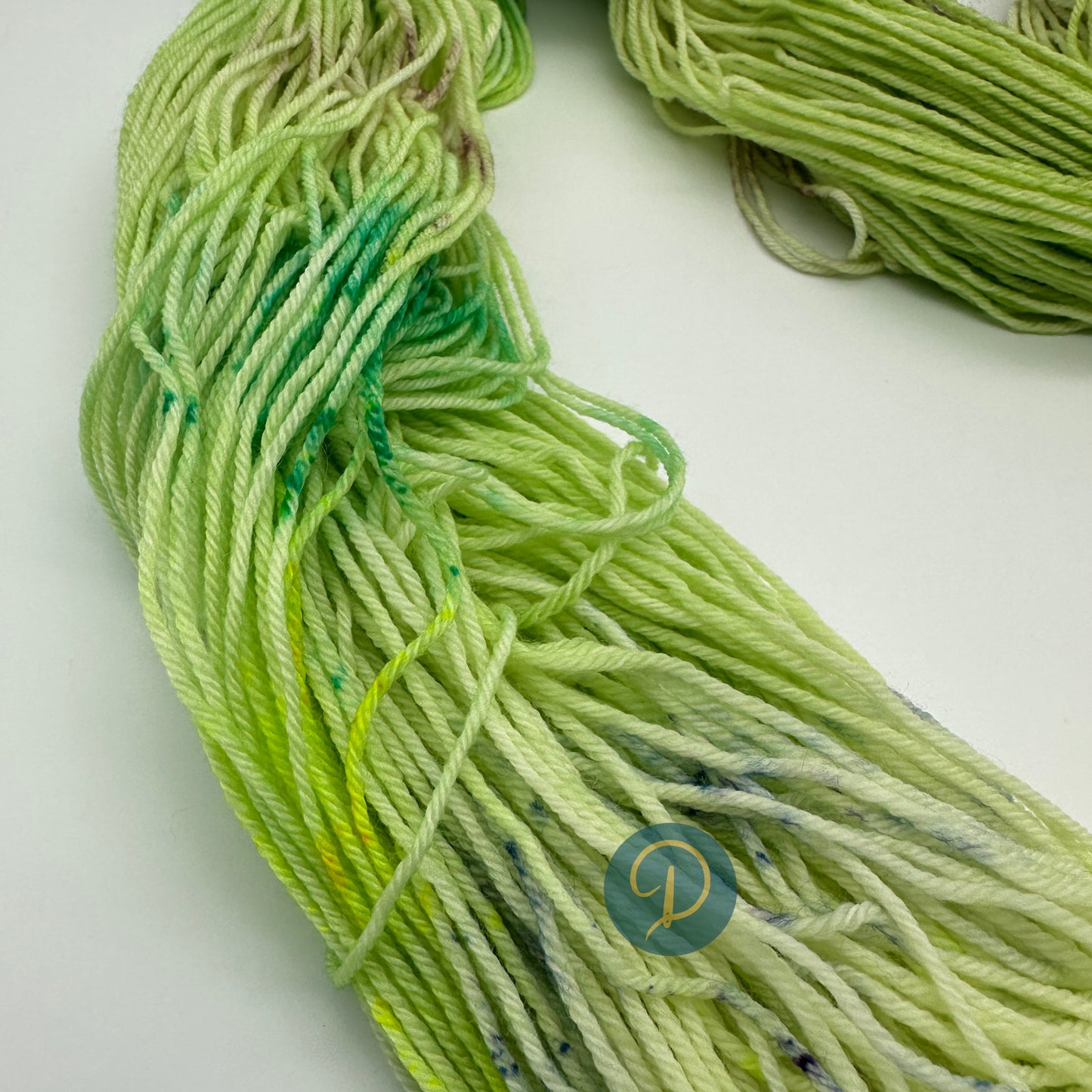 Handgefärbte Sockenwolle,  4-fach Wolle, 100 g, Nr. 86
