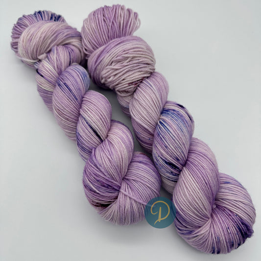 Handgefärbte Sockenwolle,  4-fach Wolle, 100 g, Nr. 102