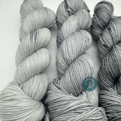 Fade Set "Schlichte Eleganz" 4-fach, 6 Stränge x 100g, Nr. F3