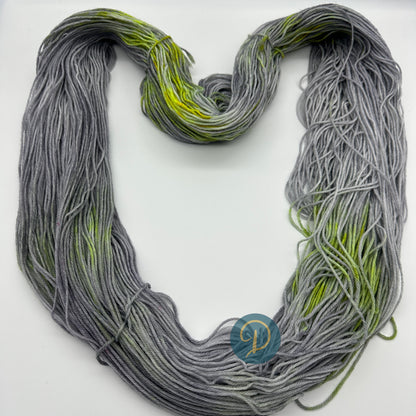 Handgefärbte Sockenwolle,  4-fach Wolle, 100 g, Nr. 74